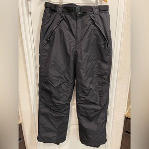 Colombia Lined insulated pants with Built in belt Size Lg